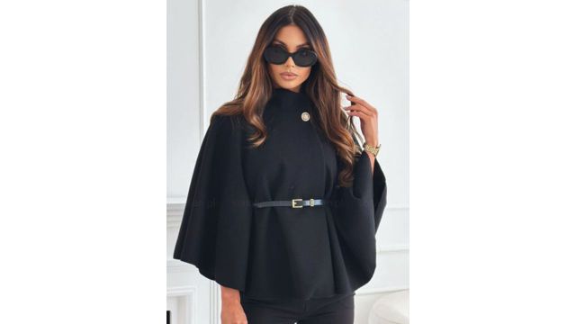bebe Women Spread Collar Long Sleeve Coats (black)