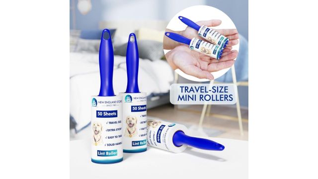 200 Sheets Mini Lint Rollers for Travel