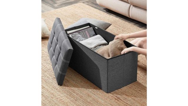 ABTRIX WITH AB 30 inches Storage Ottoman Bench