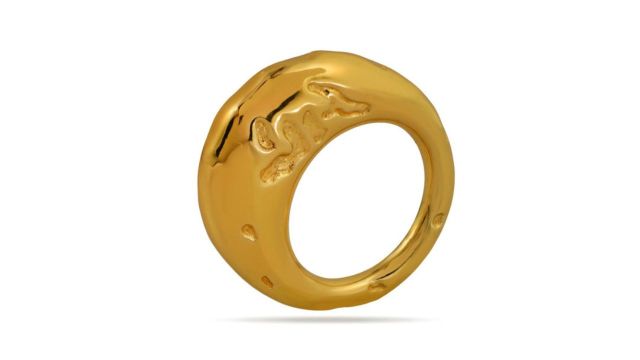 ARVINO ACCESSORIES Mens Dome Ring
