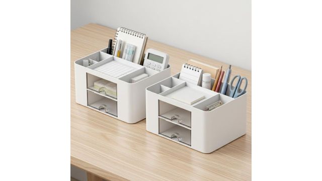 Amazon Basics Desk Organiser With 7 Compartments