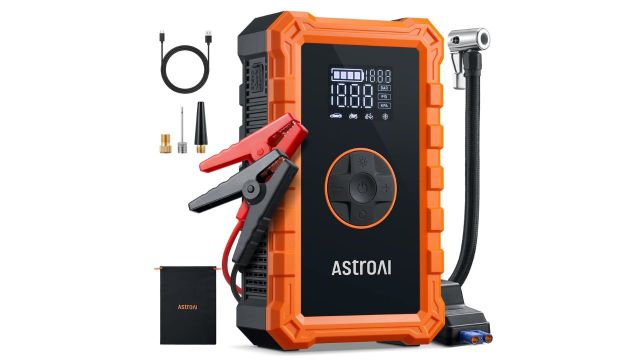 AstroAI S8 Air Jump Starter With Air Compressor