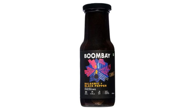 BOOMBAY Balsamic + Black Pepper Salad Dressing