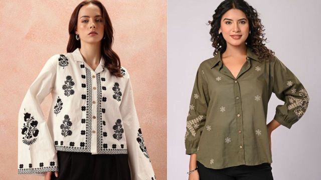 Best embroidered shirts for women to check out