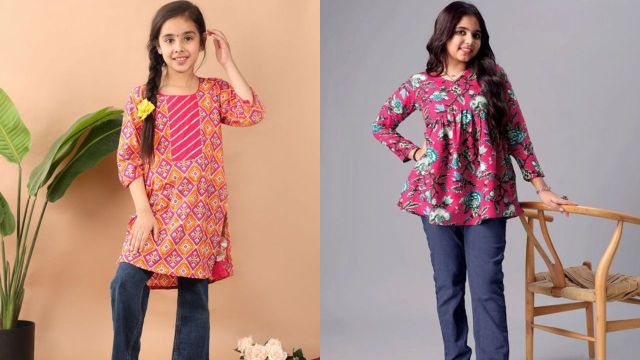 Best girls' ethnic kurtis to check out