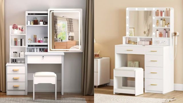 Best makeup vanity picks to check out