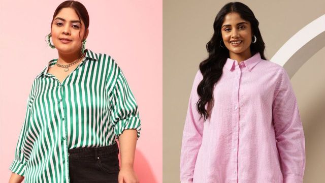 Best plus size striped shirts to check out