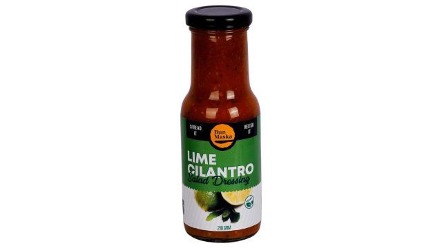 Bun Maska Lime Cilantro Salad Dressing