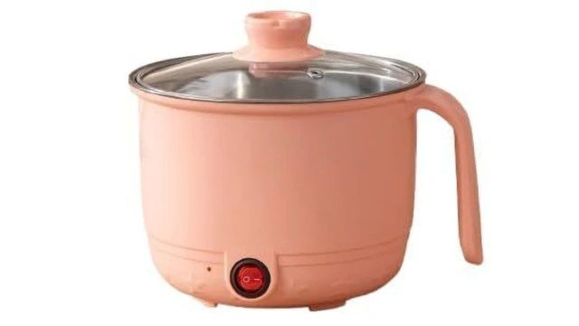 DHAVJ Multipurpose Electric Cooker Pot 1.5L