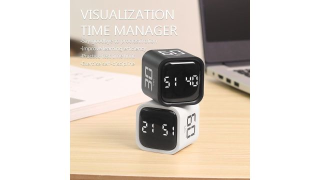 Digital Cube Pomodoro Timer