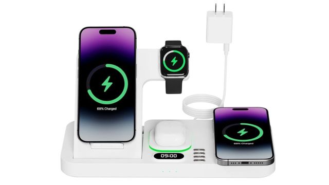 Dual Phone Wireless Charging Station