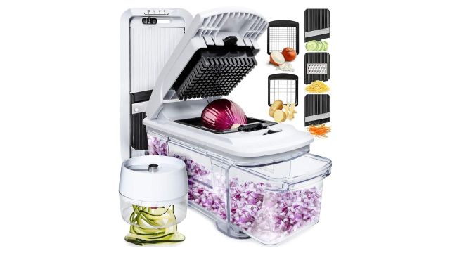 Fullstar Mandoline Plastic Vegetable Slicer Chopper
