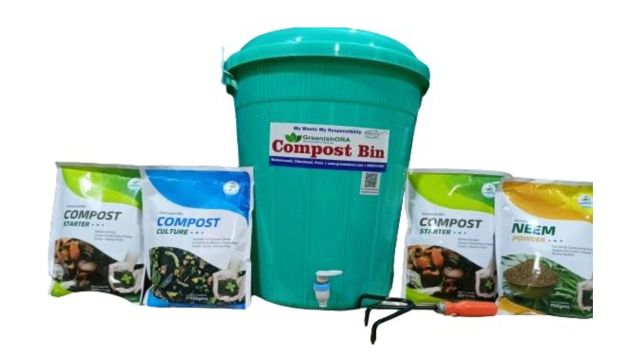 GreenishORA's Organic Waste Composting Kit