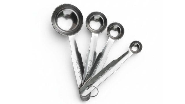 Human Hydro Stainless Steel Measuring Spoons Set