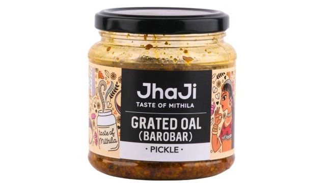 JhaJi Store Oal Ginger Chilli Mix Pickle