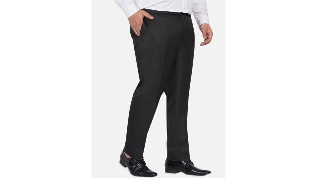 John Pride Men Plus Size Formal Trousers