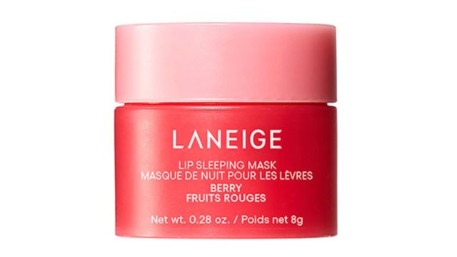 LANEIGE Lip Sleeping Mask EX with Hyaluronic Acid & Vitamin C 8 g - Berry