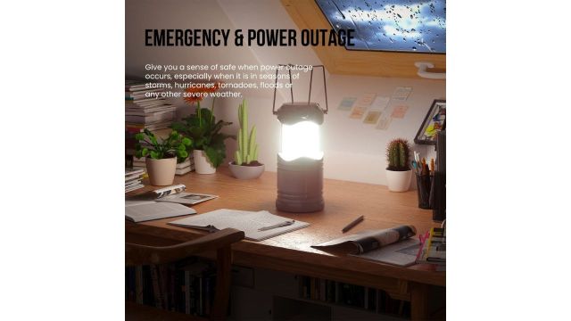 Lichamp 4 Pack LED Camping Lanterns