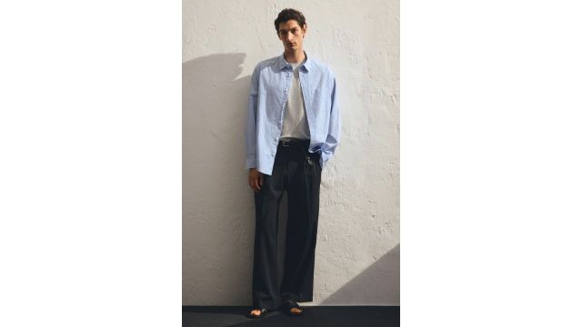 Loose Fit Poplin Shirt