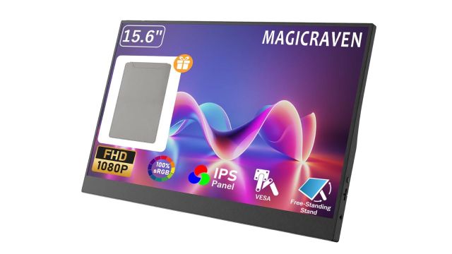MagicRaven 15.6" 1080P Laptop Screen Extender