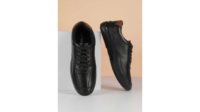 Metro Men Leather Sneakers