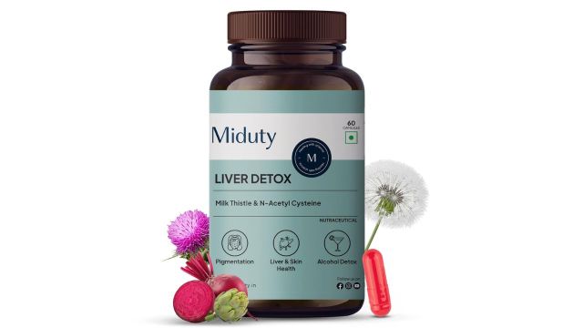 Miduty Liver Detox Supplement Milk Thistle