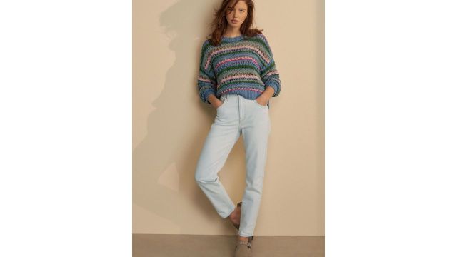 NEXT Women Mid-Rise MOMMU Mom Fit Stretchable Jeans