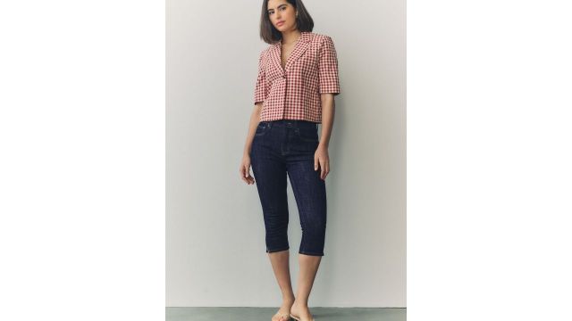 NEXT Women Regular Fit Stretchable Capri Jeans