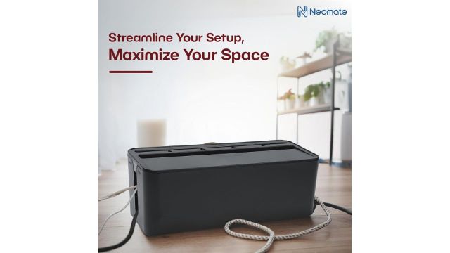 Neomate Cable Management Box For Power Strips