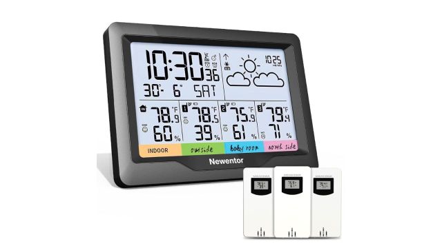 Newentor Weather Station Wireless Indoor Outdoor