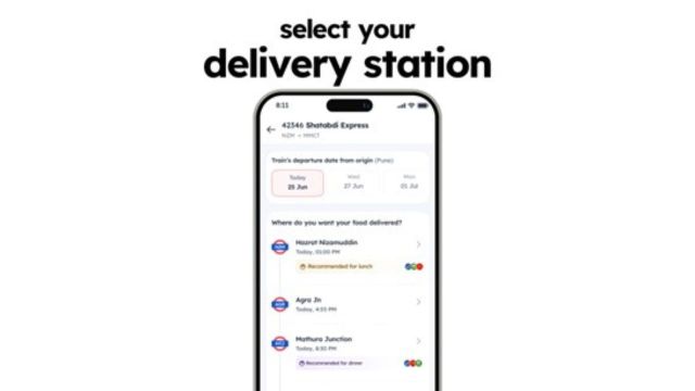 Select the Station for Delivery