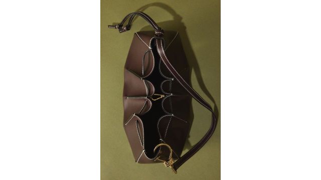 Pleated Shoulder Bag