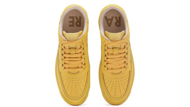 RARE RABBIT Men Inferno Lite Primary Yellow Sneakers