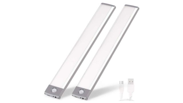 Rechargeable Motion Sensor LED Lights With Glare Protection