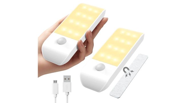 Rechargeable Night Light Two Pack For Bedroom Stairs