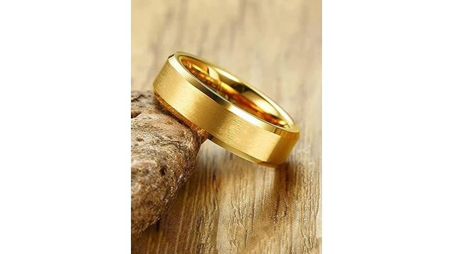 Roadster The Lifestyle Co Men Stainless Steel Band Ring