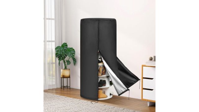 Rotating Shoe Rack Tower Cover