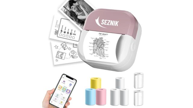 SEZNIK Mini Inkless Printer