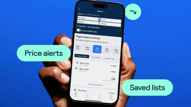 Skyscanner price alerts