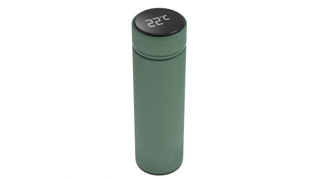 Smart Temperature Water Bottle 500ml Green