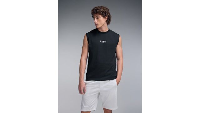 Ten x You Sport-To-Street Drop Shoulder Pure Cotton Tank T-shirt