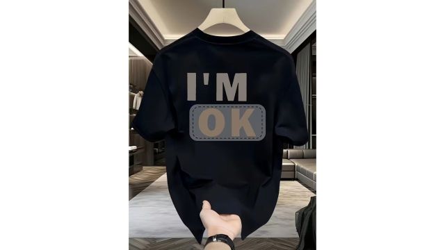 100% Cotton Printed Men’s Pure Cotton Vintage T-shirt