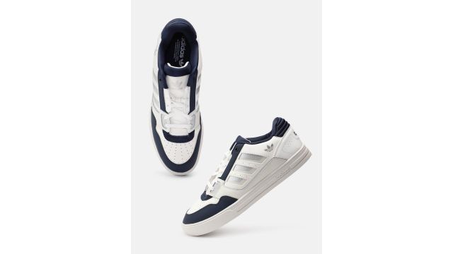 ADIDAS Originals Unisex Drop Step Low 2.0 Leather Sneakers