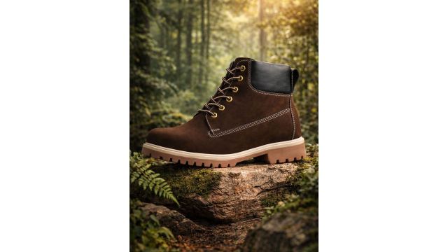 AfroJack Men Round Toe Lace-Ups Regular Boots