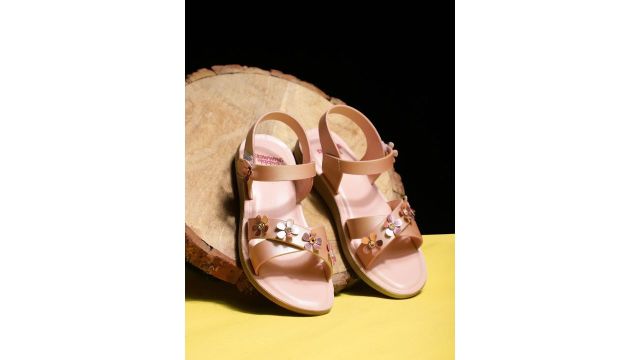 Bubblegummers Girls Comfort Buckle Sandals 