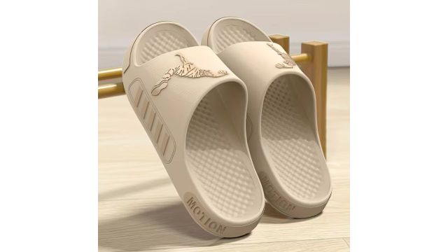 EVA casual fashion slippers with the herringbone pattern