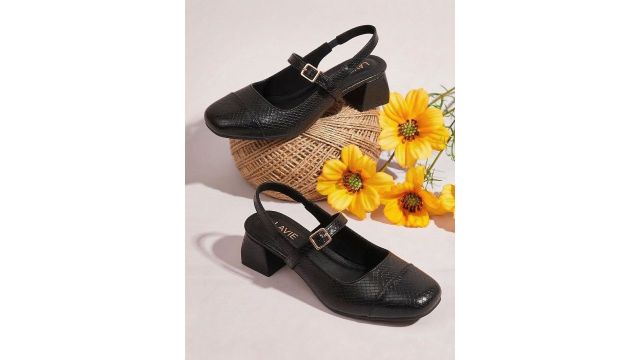 LAVIE Women Twiggy Sousatazka Black Block Heels