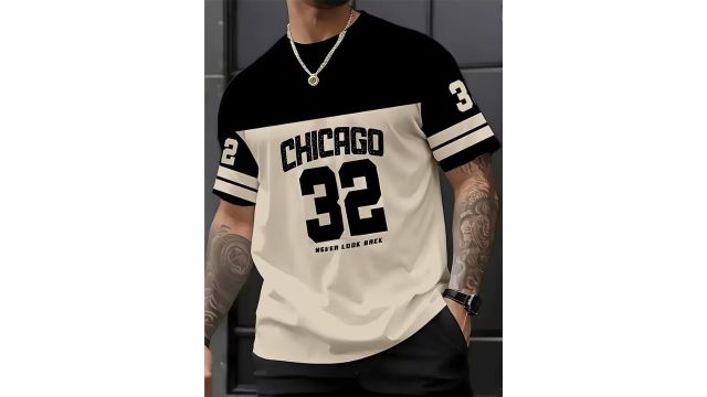 Men’s Chicago 32 Print T-Shirt 