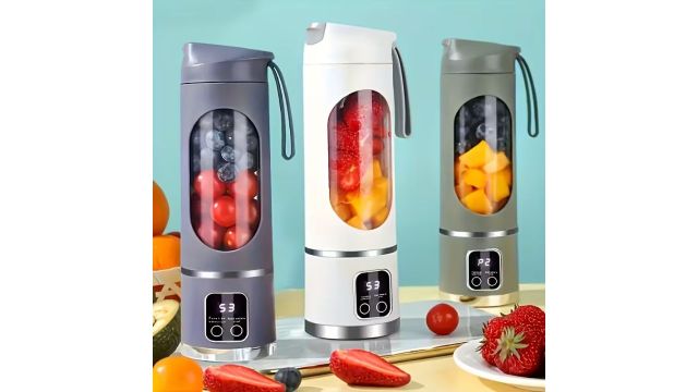 NIJ Portable USB-Rechargeable Blender & Juicer