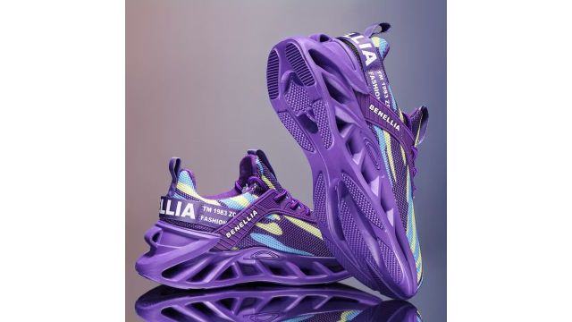 OFREWED breathable mesh running shoes